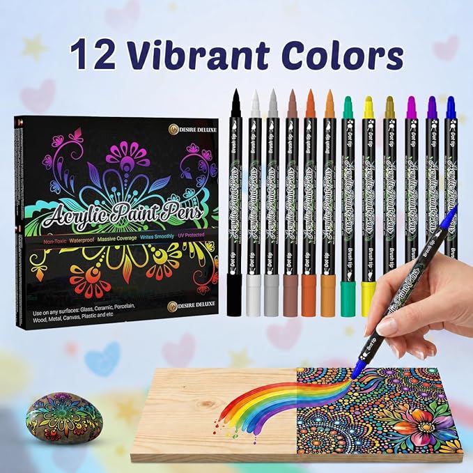 Desire Deluxe Acrylic Paint Pens - Image 2