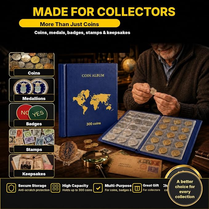 Coin Collection Book Holder Album - Image 7