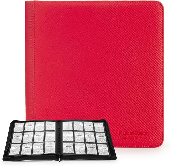 Card Binder – 720 Capacity, Zippered Trading Card Holder by Unknown