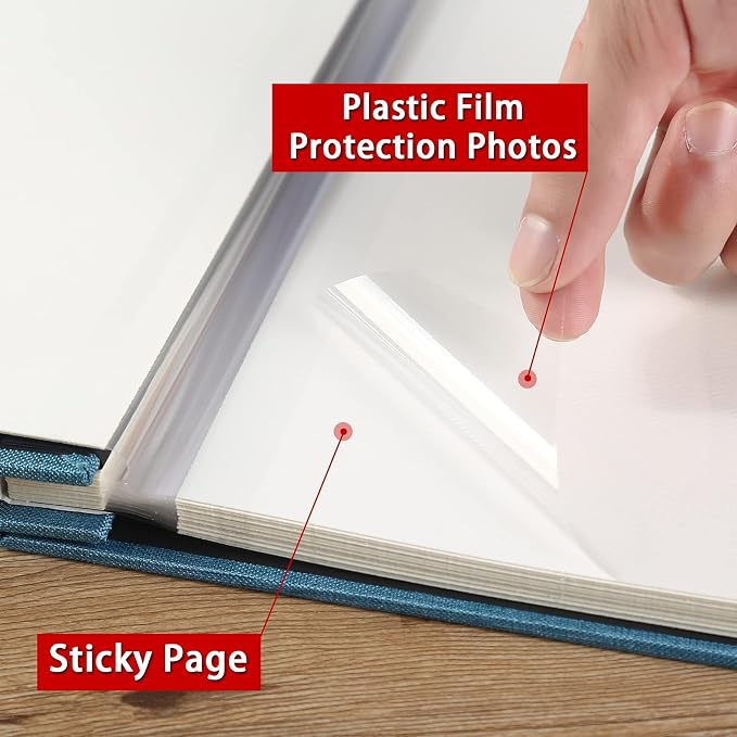 Vienrose Photo Album Self Adhesive Scrapbook Refill Pages - Image 4