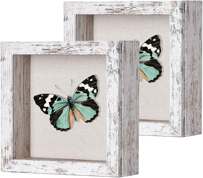2 Packs 5x5 Shadow Box Frame by Califortree