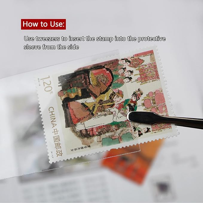 MSJ OPP Stamp Protection Bags 8 Models, Each 100 Pcs, Toal 800 Pcs - Image 6