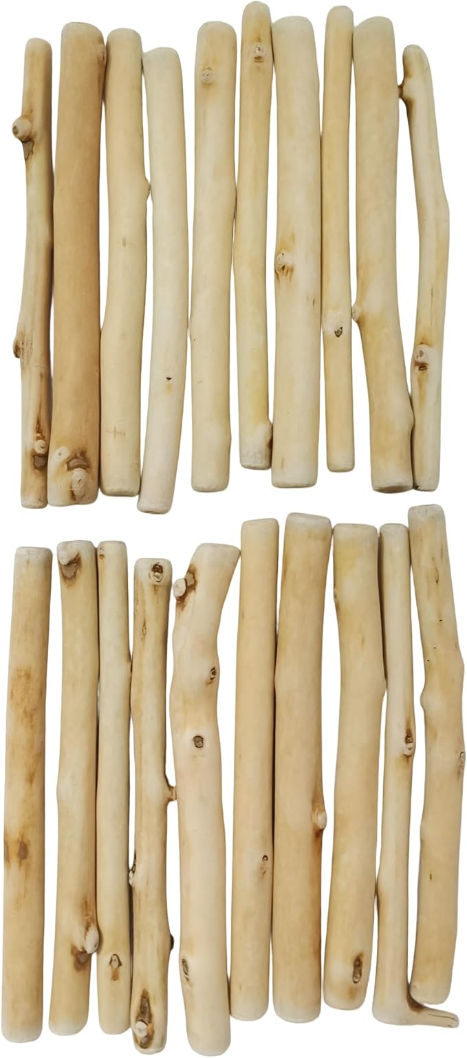 30 Pcs Natural Driftwood Pieces 3.94" Length 0.2-0.8" Thick - Image 3