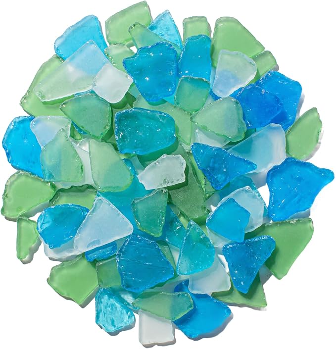 Keedolla 40oz Tumbled Sea Glass Decor Seaglass Pieces by Keedolla