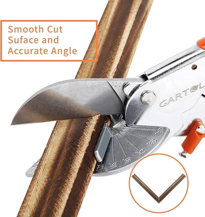 GARTOL Miter Shears, 45°-135° Adjustable Angle Cutter - Image 7