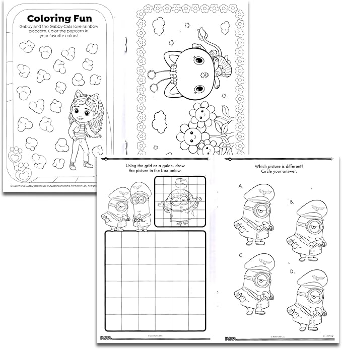 24 Mini Coloring Books for Kids 4-8 3-5 Bulk Small Activity Book Bundle | 5x8 - Image 2