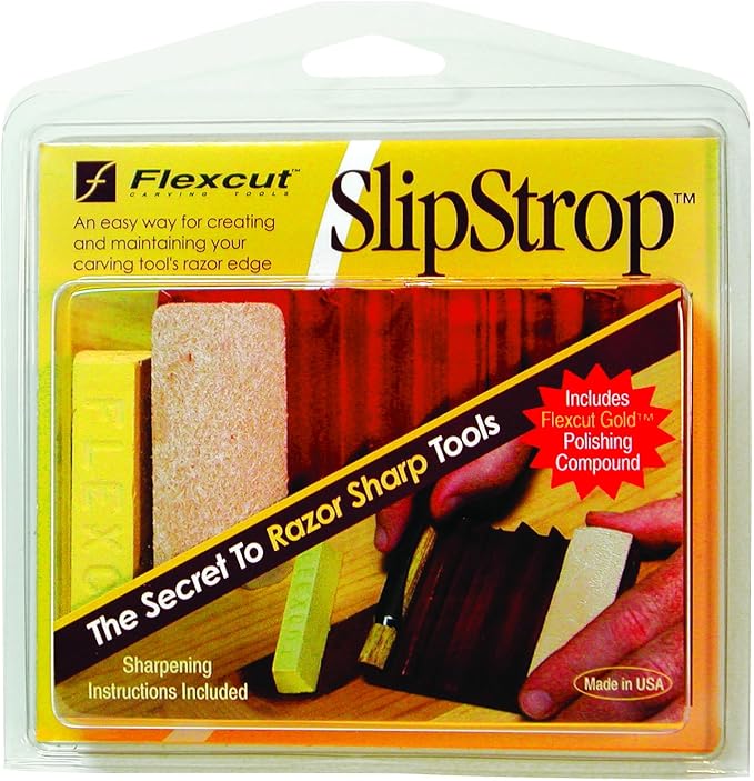 Flexcut Wood Carving Tools | Flexcut SlipStrop | Polish and Debur Cutting and - Image 2