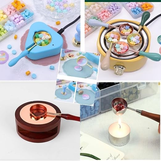 300 Pcs Wax Seal Beads, Octagon Wax Sealing Beads, Easy Print, Medium Viscosity - Image 6