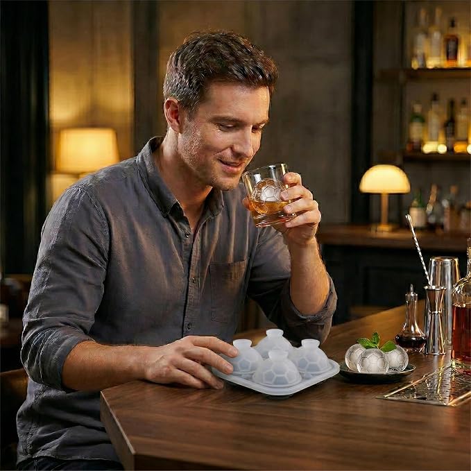 Large Ice Cube Tray, Silicone Ice Cube Trays - Image 6