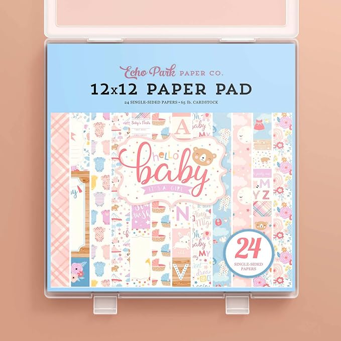 Denkee 12 x 12 Paper Storage, 6 Pack Scrapbook Paper Organizer Storage - Image 2