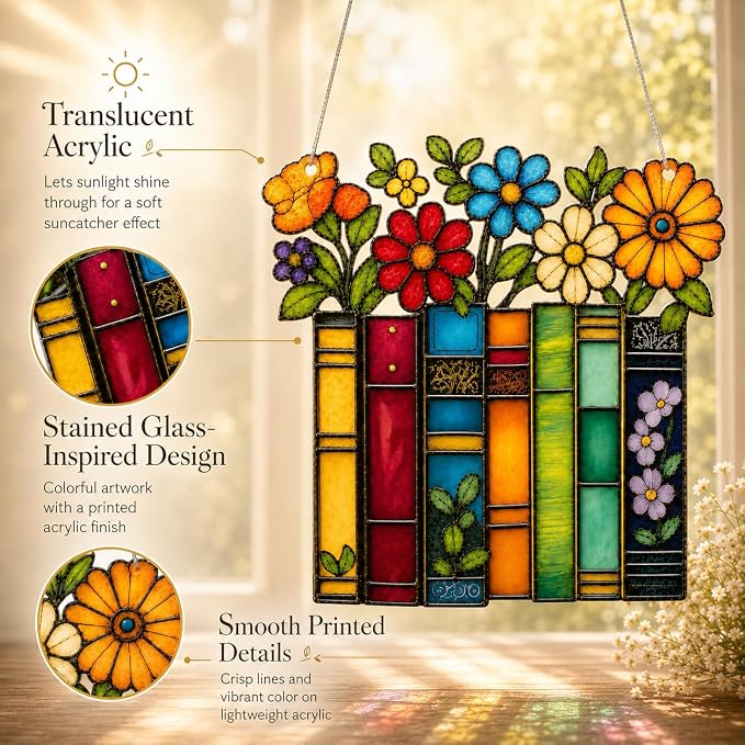 Book Lovers Gifts Book Ornament, Teacher Gifts - Image 6