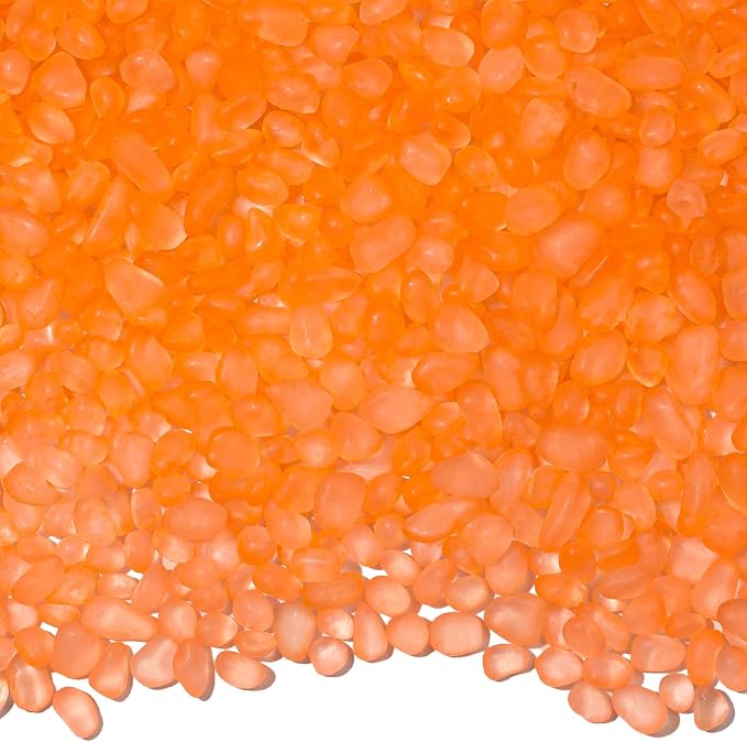 QEQEKAKA Sea Glass Stones for Crafts About 0.5LB Glass Pebbles Gemstones Bulk by QEQEKAKA