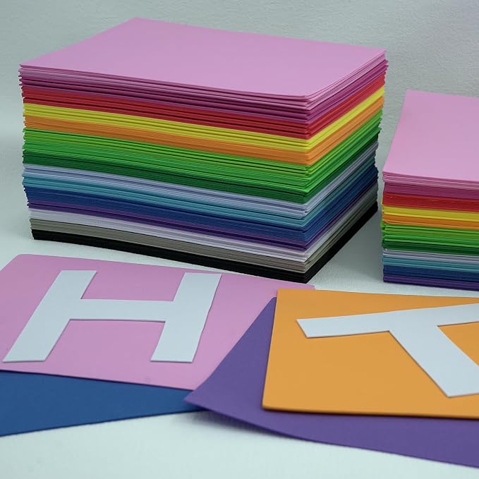 biguphate 90 Pack EVA Foam Sheets, 8 x 8IN, 1mm Thick Foam Paper - Image 5
