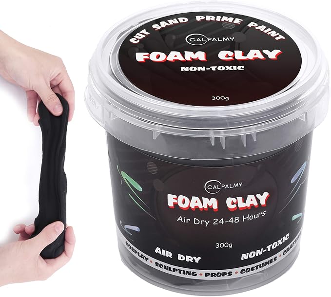 Moldable Cosplay Foam Clay – High Density and Hiqh Quality by CalPalmy
