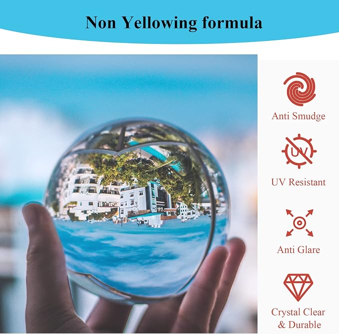 Shabebe Epoxy Resin, 2Gallon Epoxy Resin Crystal Clear, Not-Yellowing No-Bubble - Image 5