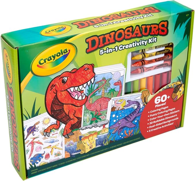 Crayola Dinosaur 5-in-1 Art Kit - Image 7