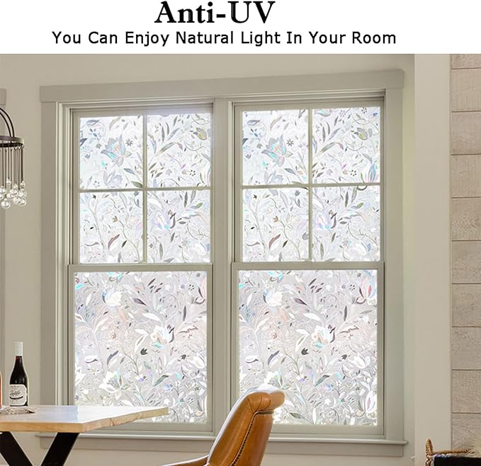 Kromapolis Window Film, Window Privacy Film, Vinyl Glass Covering, Stained - Image 5