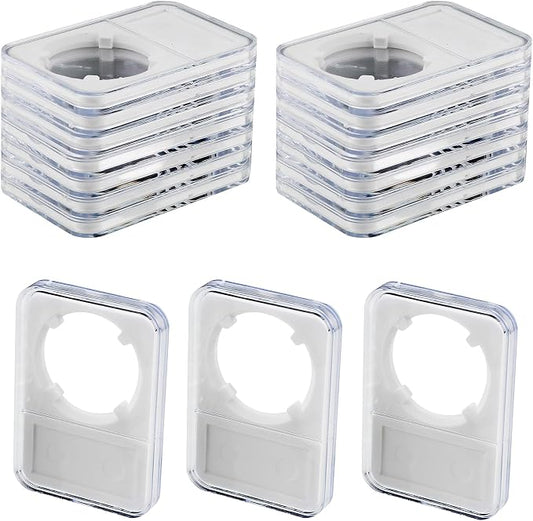 10-Pack Coin Slab Display Holder, Storage Case by Jwodo