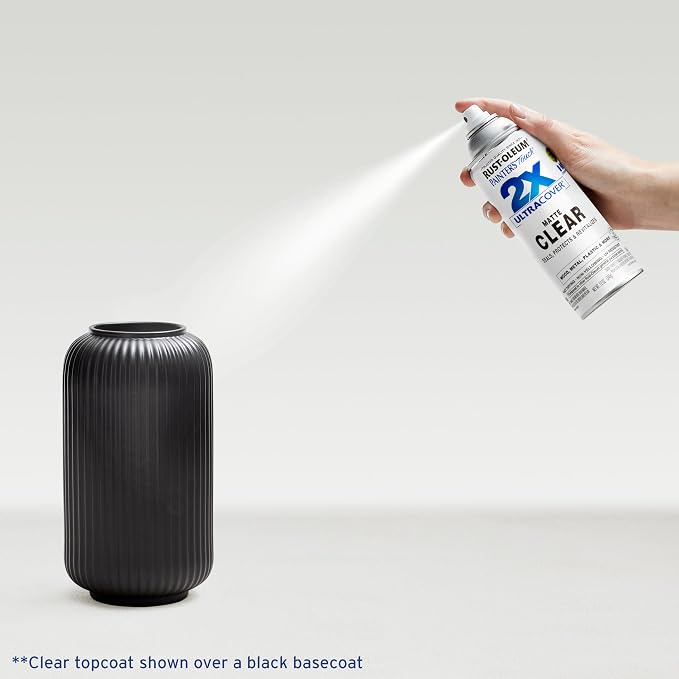 Rust-Oleum Painter's Touch 2X Ultra Cover Spray Paint, Matte Clear | Indoor and - Image 6