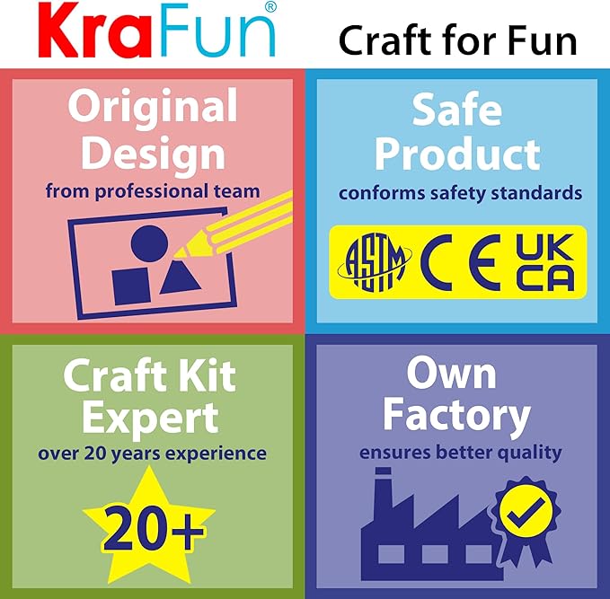 KRAFUN Panda Sewing Kit for Kids Ages 8-12 - Image 7