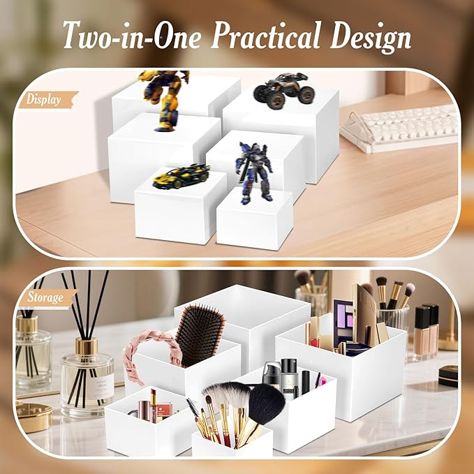 Redants 6 PCS Buffet Risers, Large Food Risers - Image 5