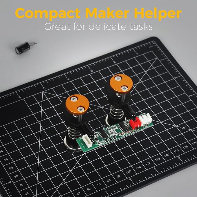 NOEVSBIG Magnetic Helping Hands Clamp Metal Adjustable Third Hand Stand | - Image 7