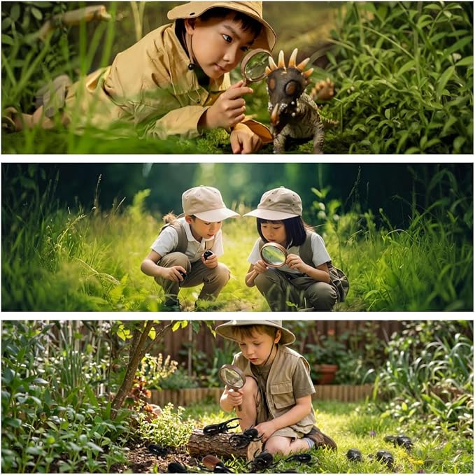 Leking Bug Catcher Kit for Kids 5 Pcs, Kids Outdoor Explorer Kit - Image 4