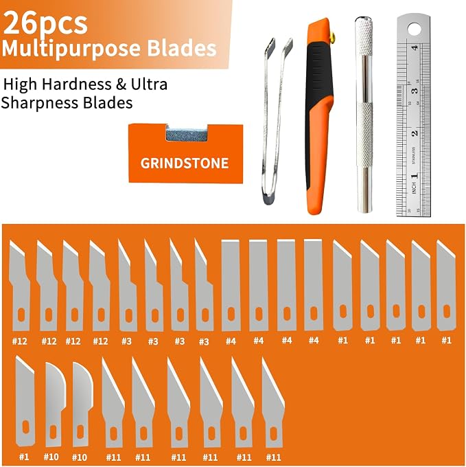 31pcs Precision Exacto Knife Kit - Image 3
