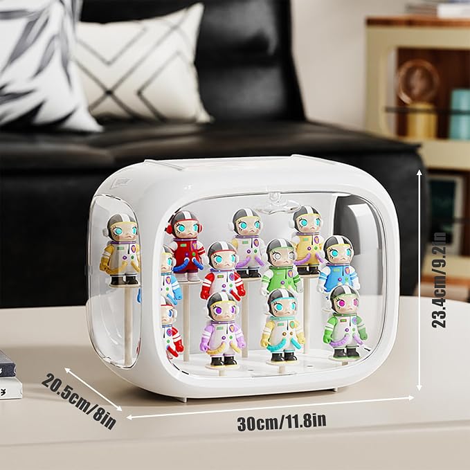 Display case for Plush Doll, Upgrade Large-Sized Display Box for 6.7in Dolls - Image 3