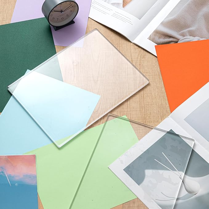 Threlaco 4 Packs Large Gel Printing Plates, Printmaking Supplies Art - Image 3