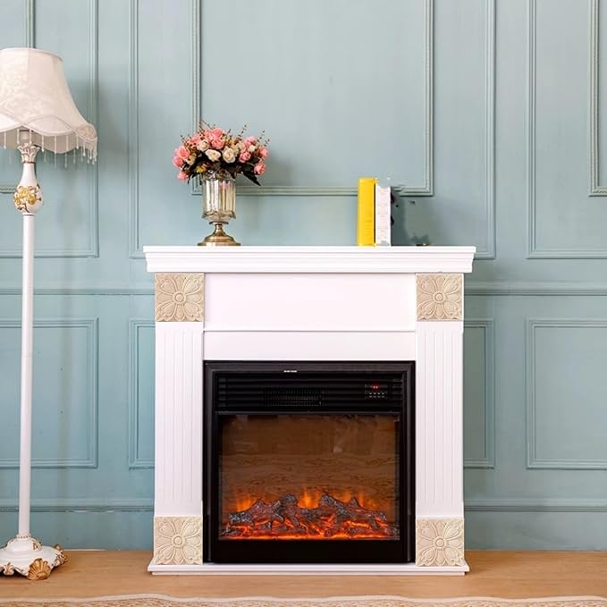 4PCS Square Wood Appliques Onlays Decorative - Image 4