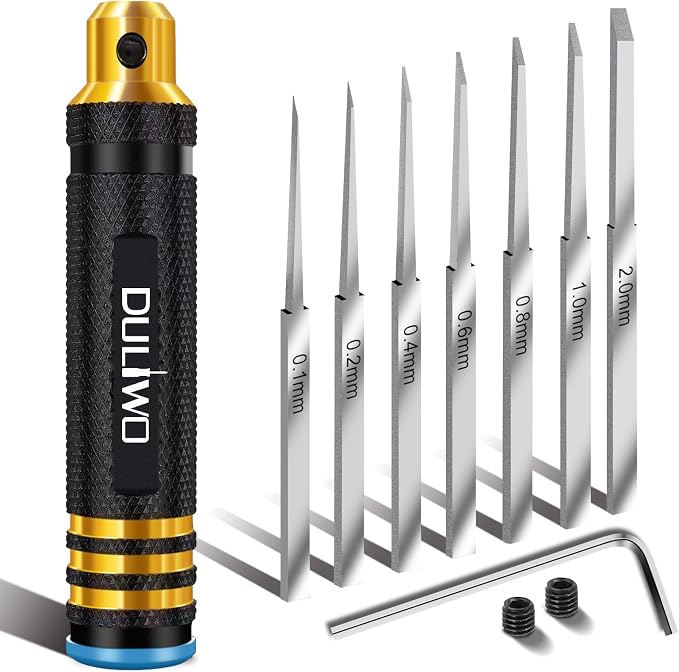 Prime Model Scriber Gundam Resin Carved Scribe Line Hobby Cutting Tool Chisel by DULIWO