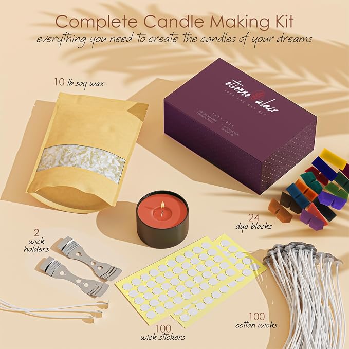 Etienne Alair Organic Soy Candle Wax - Image 2