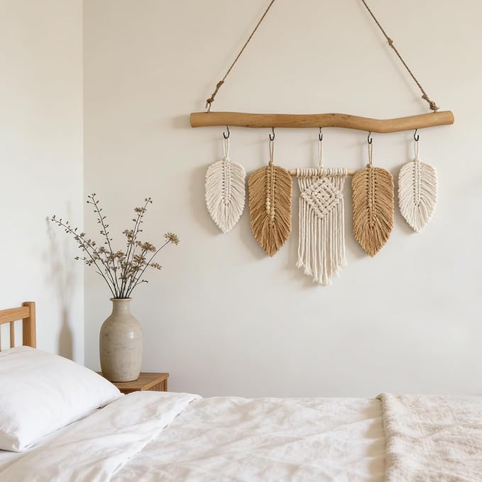 Handmade Natural Driftwood Jewelry Rack - Image 7