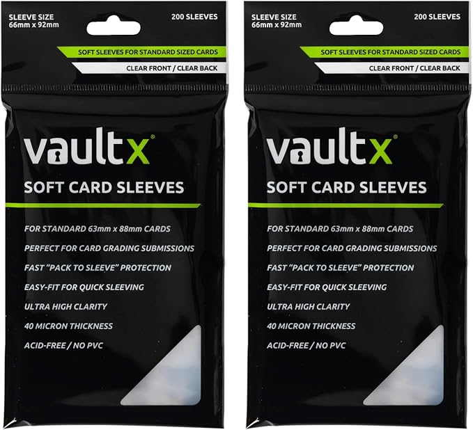 Vault X Soft Penny Sleeves for Standard Trading Cards TCG by VaultX
