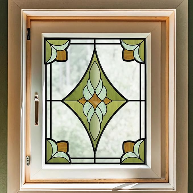 ADD.HERES Window Stickers, ‌Stained Glass Window Privacy Film, UV Blocking - Image 4