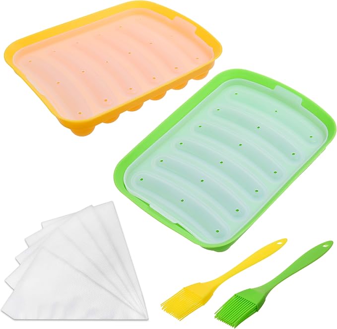 Kare & Kind 2x Silicone Sausage Molds by Kare+%26+Kind