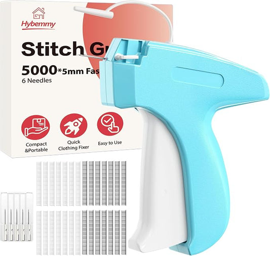 Stitch Gun for Clothes, Portable Handheld Tagging Gun for Clothing, Stitch by Hybemmy