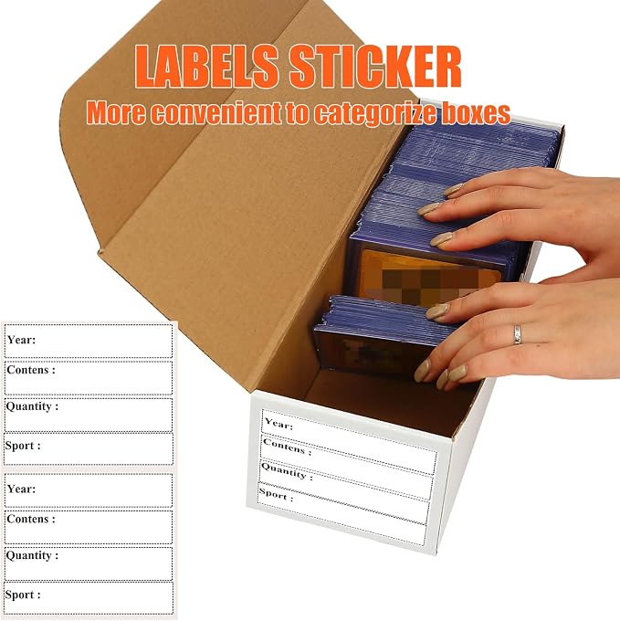 4-Pack • 3200-Count Trading/Gaming Card Box – Fits Toploaders & Sports Cards – - Image 5