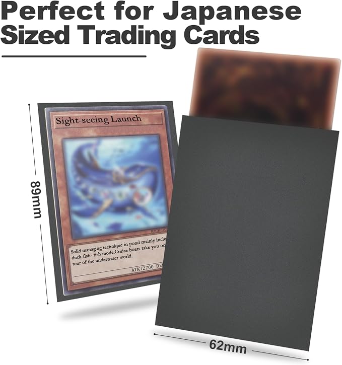 Grey Card Sleeve 200 Pack Compatible - Image 2