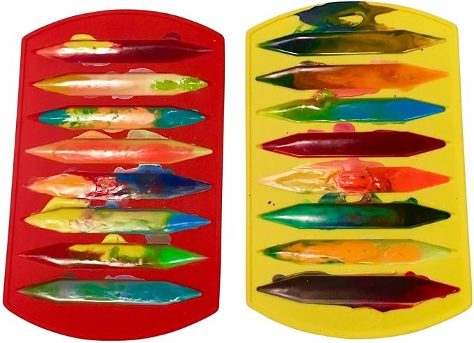 CraCycle Original Crayon Recycling Mold, Double Tipped, 100% Pure Silicone - Image 3