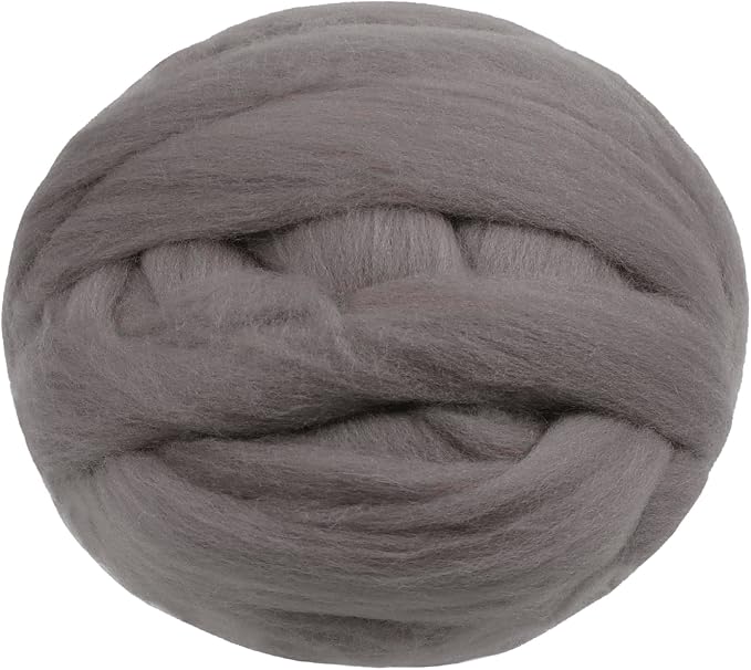 JeogYong Needle Felting Wool, 3.53oz Wool Roving Chunky Wool Yarn, Wet Felting by JeogYong