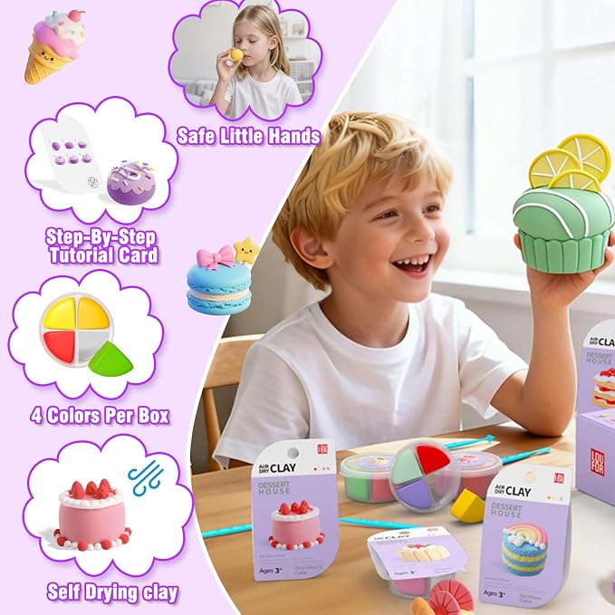 LOUFOR Air Dry Clay Kits - Image 4