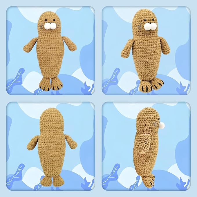 Noocro Amigurumi Crochet Kit for Beginners, Intermediate and Advanced Crocheters - Image 4