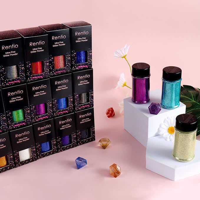 Renfio Holographic Glitter Powder - Image 6