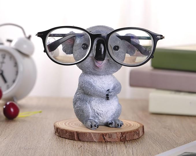 IBWell Funny Decorative Eyeglass Holder Display Stands, Koala design Cute Home - Image 3