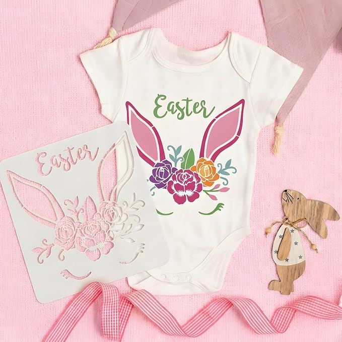 Easter Stencils for Painting, Drawing Templates for Wood Cards Canvas Glass - Image 4