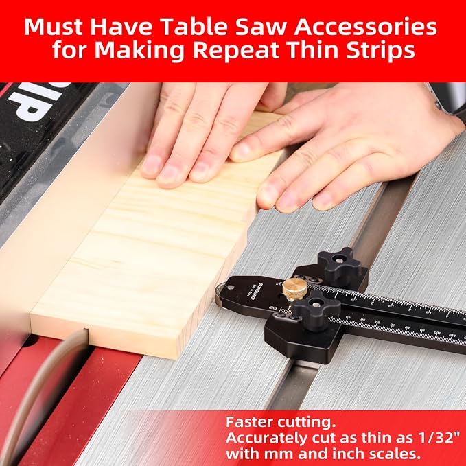 GOINGMAKE Thin Rip Jig Table Saw Jig Guide - Image 6