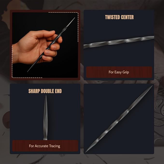 UJ Ramelson Twisted Scriber Tool Needle - Image 3