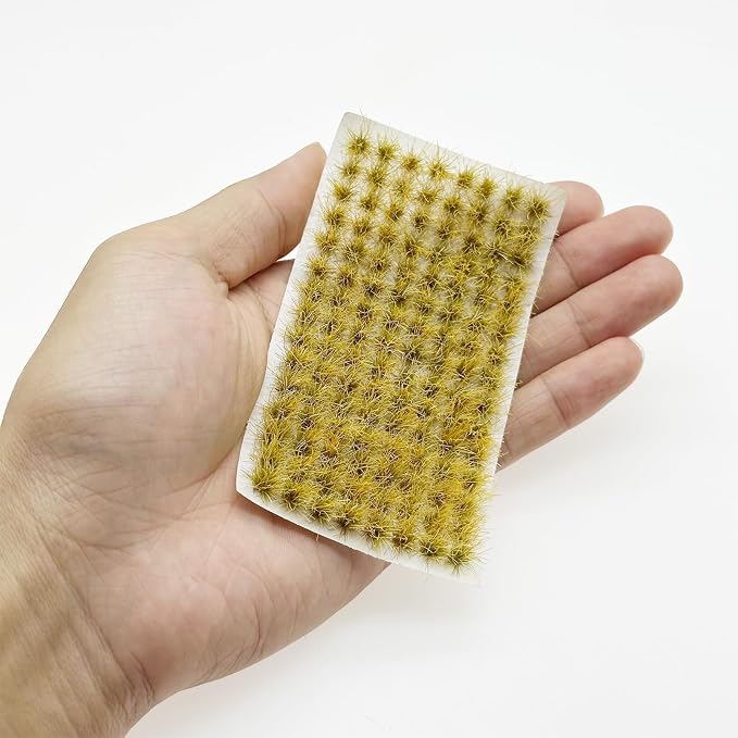 Woohome 120 PCS Bushy Tufts Static Grass Tuft Model Grass Tuft - Image 6